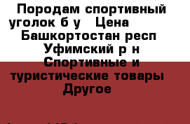 Породам спортивный уголок б/у › Цена ­ 4 000 - Башкортостан респ., Уфимский р-н Спортивные и туристические товары » Другое   